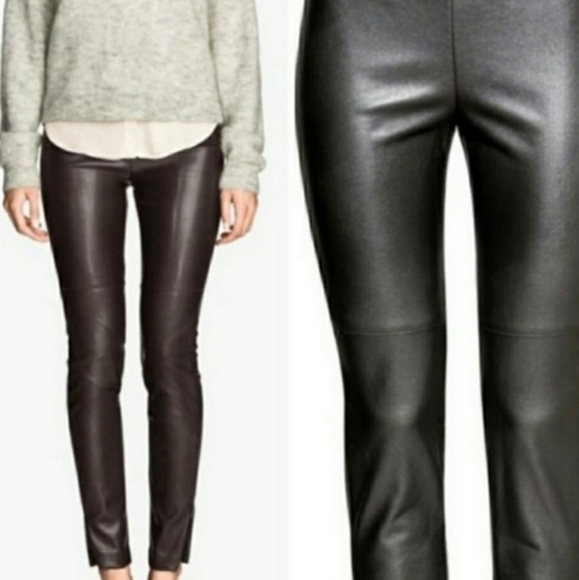 H and m faux leather pants Clearance